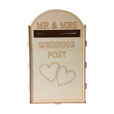 Wooden,Wedding,Royal,Style,Cards,Letters,Gifts,Message,Decor,Supplies