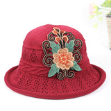 Women,Printed,Hollow,Straw,Breathable