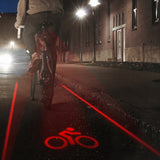 BIKIGHT,Laser,Cycling,Bicycle,Safety,Warning,Light,Light,Motorcycle