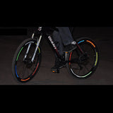 Bicycle,Wheel,Reflective,Stickers,Luminous