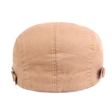 Cotton,Solid,Berets,Buckle,Adjustable,Casual,Outdoor,Sunshade,Forward