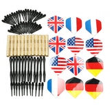 12Pcs,Kinds,National,Darts,Extra,Professional