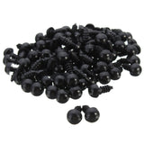 100Pcs,Washers,Black,Plastic,Safety,Teddy,Animal,Puppet,Crafts,Accessories