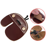 Genuine,Leather,Archery,Finger,Guard,Protector,Glove,Recurve,Hunting,Shooting