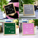 25.4*25.4cm,Letter,Board,Wooden,Frame,Message,Board,Letter,Holder