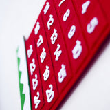 Christmas,Advent,Calendar,Fabric,Holiday,Countdown,Christmas,Display,Decor
