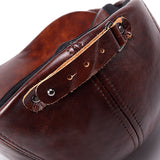 Unisex,Cowhide,Genuine,Leather,Earflap,Muffs,Beret,Protective,Paper,Cabbie
