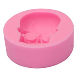 Skull,Fondant,Silicone,Decorating,Mould