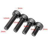 Suleve,M3ASH1,10pcs,Socket,Screws,Alloy,Steel,Titanium,Plated,Grade