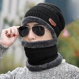 Velvet,Thick,Winter,Protection,Windproof,Knitted