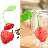 Strawberry,Strainer,Silicone,Infuser,Filter,Diffuser,Cartoon,Accessories