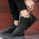 Men's,Scale,Casual,Comfortable,Running,Shoes,Breathable,Woven,Sneakers
