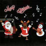 Christmas,Stickers,Decor,Christmas,Santa,Claus,Window,Glass,Decorative,Decal