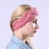 Women,Handmade,Braided,Headband,Thickened,Loose