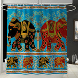 Elephant,Printing,Shower,Curtain,Toilet,Cover,Bathroom,Floor,Bathroom,Carpet,Toilet,Cover