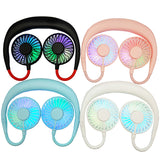 Blades,Neckband,Cooling,Desktop,Colorful,Light,Sports,Travel