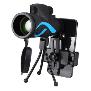 40x60,Monocular,Optic,Night,Vision,Telescope,Tripod,Phone,Holder,Outdoor,Camping