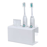 Mounted,Electric,Toothbrush,Holder,Toothpaste,Holder,Bathroom,Organizer,Detachable,Bathroom,Storage,Caddy