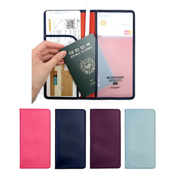 Honana,Colors,Leather,Passport,Holder,Travel,Cards,Cover