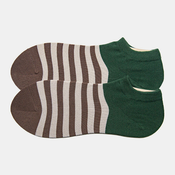 Socks,Men's,Socks,Stripes,Shallow,Mouth,Cotton,Sports,Street,Socks,Seasons