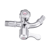 Mount,Single,Washing,Machine,Faucet,Double,Spouts,Handles,Water,Garden,Faucet,Bathroom,Bibcock