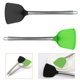 Stick,Silicone,Spatula,Pancake,Omelets,Burgers,Slice,Turner,Kitchen,Utensils