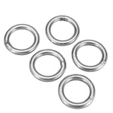 5x30mm,Stainless,Steel,Round,Welded,Marine,Rigging,Strapping,Hardware