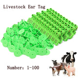 Green,Plastic,Number,Animal,Livestock,Sheep