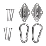 Stainless,Steel,Hammock,Swing's,Rotatable,Hooks,Fixed,Plate,Buckles,Hanging,Chair,Sandbag