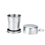 Portable,Folding,Stainless,Steel,Telescopic,Collapsible,Camping,Travel