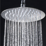 Round,Stainless,Steel,Shower,Waterfall,Rainfall,Shower,Shower