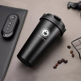 500ML,Portable,Coffee,Vacuum,Flasks,Insulated,Handle,Leakproof,Stainless,Steel,Thermos,Flask,Water,Bottle