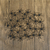 Halloween,Decorative,Spiders,Small,Plastic,Spider,Prank,Haunted,House,Decorations