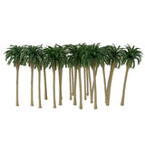 20pcs,Plastic,Model,Train,Green,Brown,Landscape,Layout,Scale,Decorations