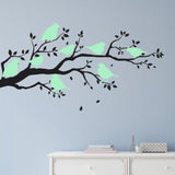 Honana,Fluorescent,Birds,Sticker,Bedroom,Decor