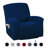 Recliner,Chair,Covers,Washable,Stretch,Cover,Pocket,Furniture,Protector,Solid,Color,Armchair,Supplies