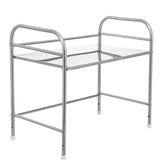 Kitchen,Stainless,Steel,Racks,Microwave,Floor,Storage,Double,Seasoning