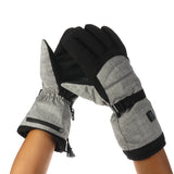 Control,Winter,Electric,Heated,Gloves,Outdoor,Thermal,Gloves,Waterproof,Battery,Powered,Skiing,Cycling