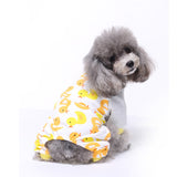 Cloth,Cotton,Footprint,Pajamas,Puppy,Jumpsuits,Clothing,Clothes,Dress