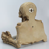 Skull,Paper,Holder,Mount,Toilet,Skeleton,Bathroom,Decorations,Paper,Shelf,Holder