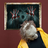 Halloween,Horror,Bloody,Ghost,Stickers,Removable,Scary,Zombie,Halloween,Haunted,House,Party,Decoration