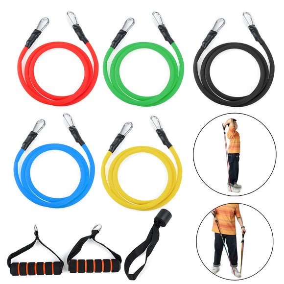 11PCS,Resistance,Bands,Fitness,Exercise,Straps,Training,Strength,Tubes