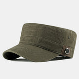Washed,Cotton,Outdoor,Sunscreen,Military,Peaked