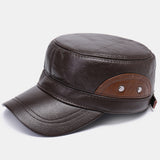 Genuine,Leather,Large,Thickness,Cotton,Windproof,Protection,Baseball