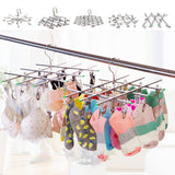 Foldable,Cloth,Hanger,Outdoor,Travel,Underwear,Laundry,Stainless,Steel