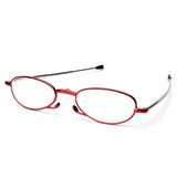 Women,Portable,Light,Folding,Circle,Reading,Glasses,Flexible,Telescopic,Presbyopic,Glasses