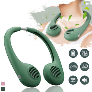 Cooling,Rechargeable,Bladeless,Hanging,Adjustable,Modes,Cooler,Conditioner,Outdoor,Camping,Travel