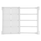 Adjustable,Wardrobe,Closet,Organizer,Storage,Shelf,Mounted,Space,Saving