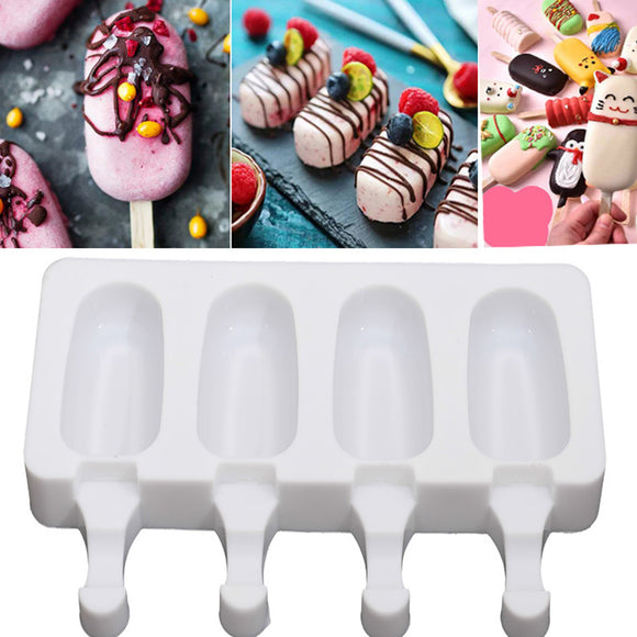 Silicone,Frozen,Cream,Juice,Popsicle,Maker,Lolly,Mould