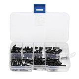 Suleve,M3CH5,Carbon,Steel,Allen,Socket,Screw,Metric,Assortment,125pcs